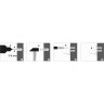 Дозатор WASSERKRAFT LEINE K-5089 со стаканом